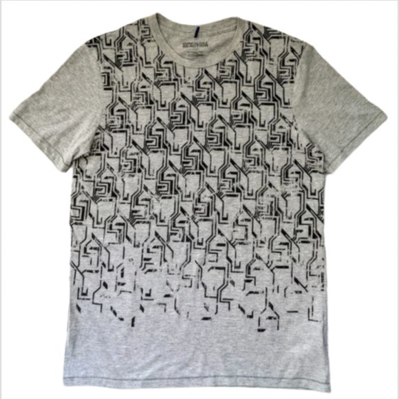🌼 Kenneth Cole Reaction Mens Graphic Print Tee LN Size S - Picture 1 of 5